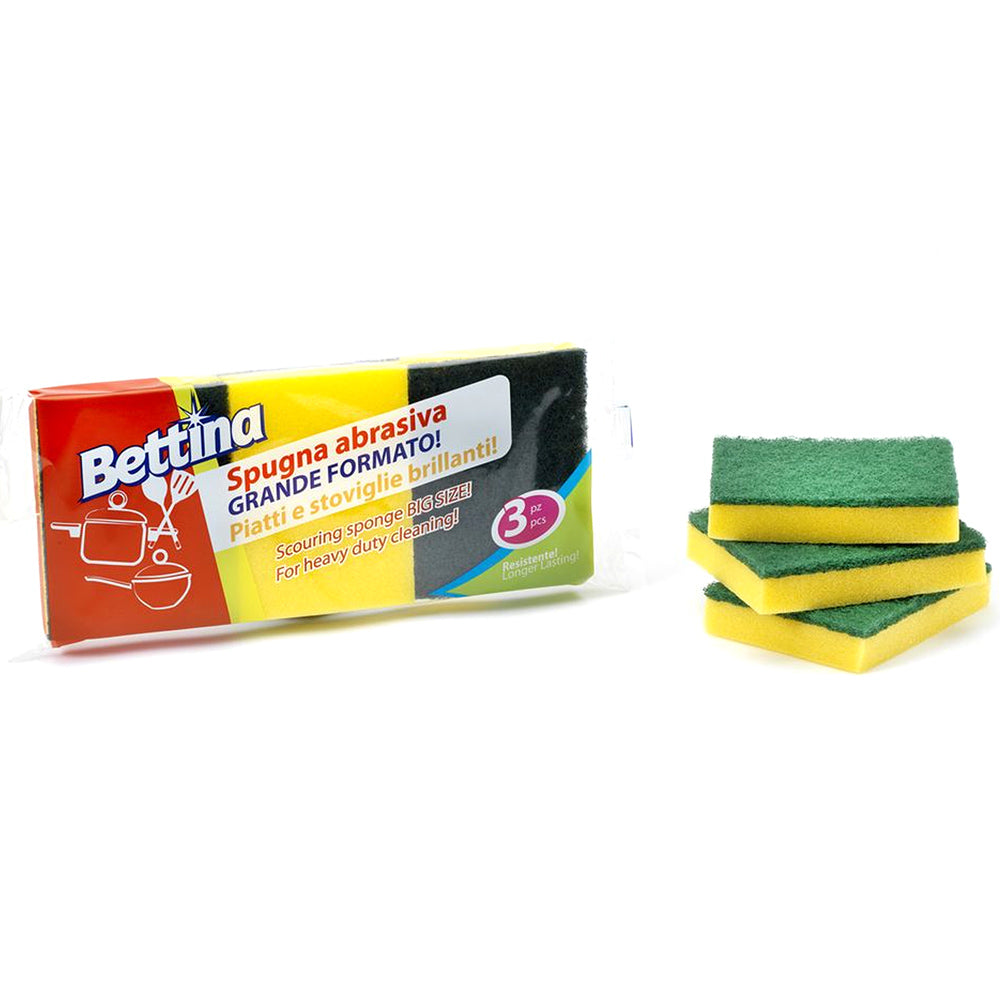 Spugna accoppiata bettina grande 3 pezzi