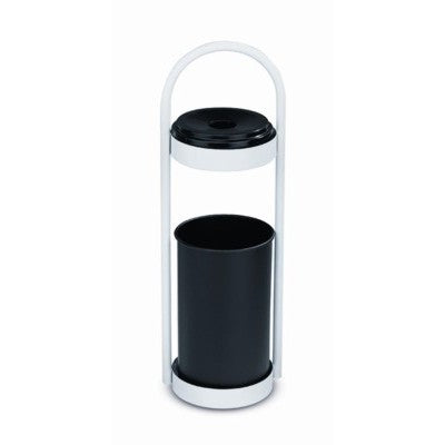 Posacenere gettacarte autoestinguente cm.26x82 bianco a/340 ***