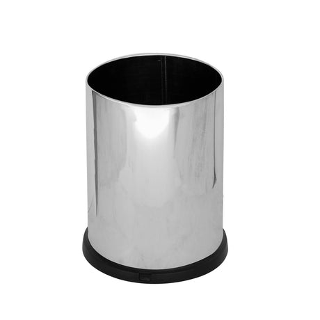 Cestino gettacarte ø cm.24 h.32 inox lucido a/580
