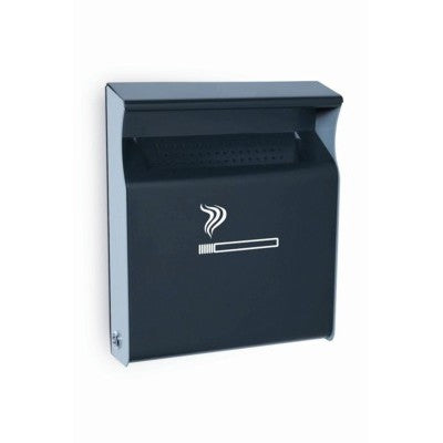 Posacenere murale da esterno cm.23x6 h.28 a/699g ***