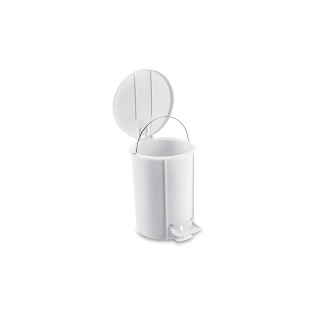 Pattumiera plastica mini domus con pedale lt.6
