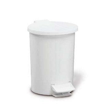 Pattumiera plastica mini domus con pedale lt.6