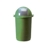 Pattumiera push a molla ø cm.41 h.75 verde
