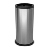 Posacenere con ghiera cm.31x72 inox satinato a/540