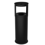 Posacenere gettacarte autoestinguente cm.25x80 nero a/572