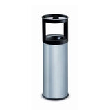 Posacenere gettacarte autoestinguente cm.25x80 inox satinato a/572