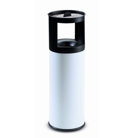 Posacenere gettacarte autoestinguente cm.25x80 bianco a/572