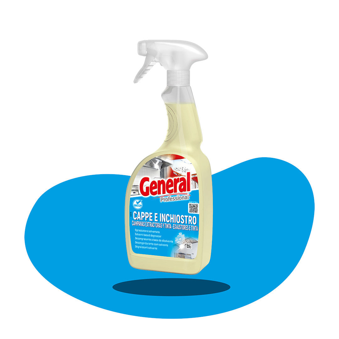 Sgrassatore solventato Cappe e Inchiostro ml.750 General Professional