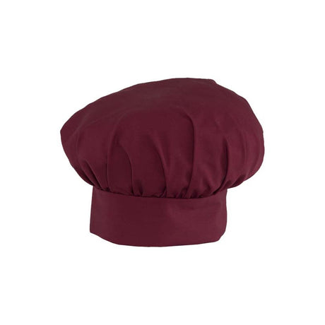 Cappello cuoco bordeaux