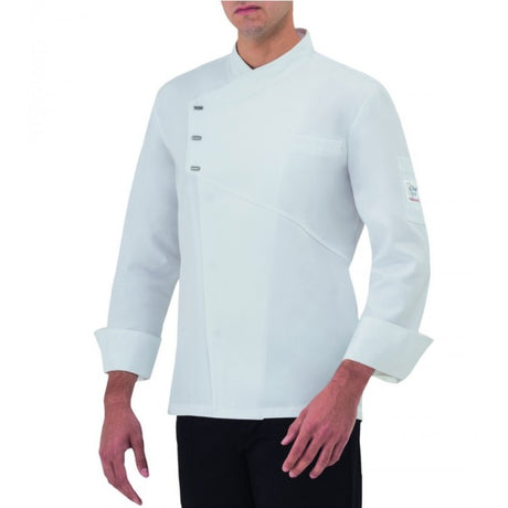 Giacca cuoco emanuel bianco