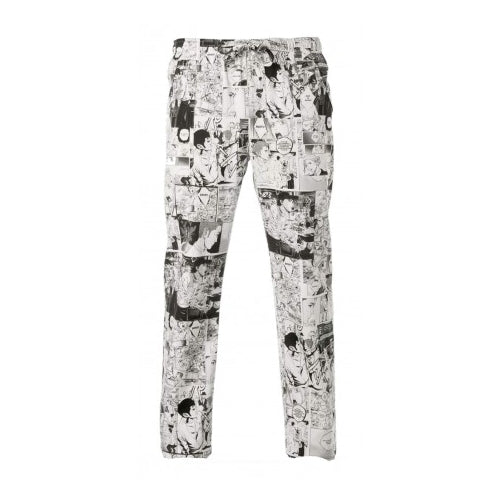 Pantalone cuoco alan fumetto con elastico