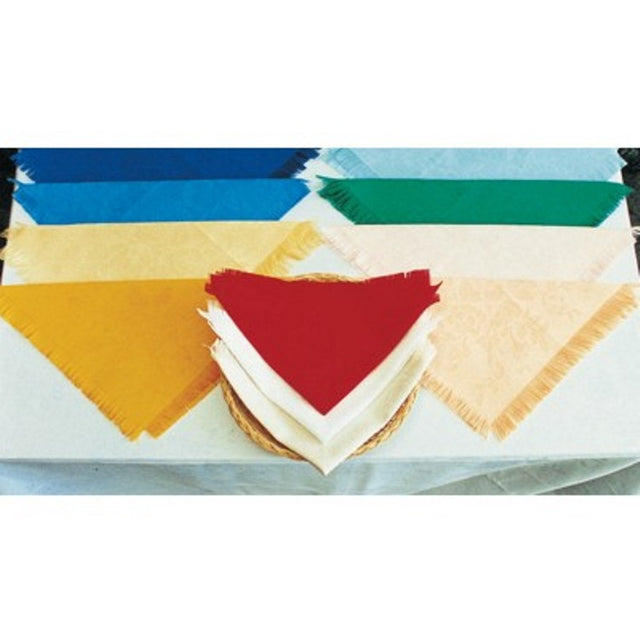 Frangino cotone 32x32 bianco