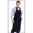 Grembiule sommelier blu con tasca