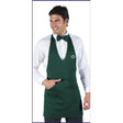 Grembiule bistro con pettorina verdone