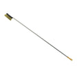 Spazzolone pulizia forni cm.17x6 h.170 con setola ottone