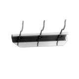 Supporto pale parete inox con 3 ganci