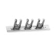 Supporto pale parete inox 3 posti