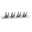 Supporto pale parete inox 4 posti
