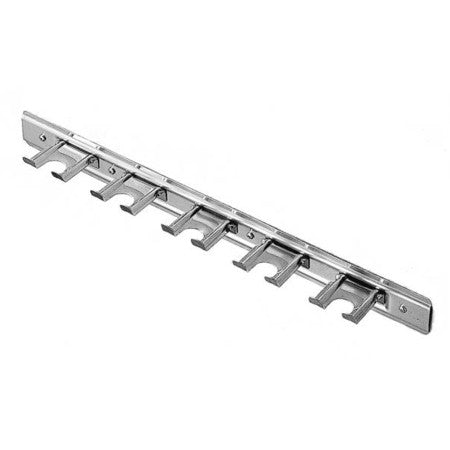 Supporto pale parete inox 5 posti