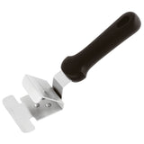 Pinza per teglie inox manico nero cm.23