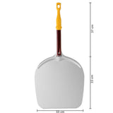 Pala parigi alluminio cm.33x35 h.70 lilly