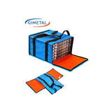 Borsa termica 4 pizze ø 40 rigida con zip