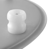 PIATTO ALLUMINIO Ø CM.40 CON PIEDINI