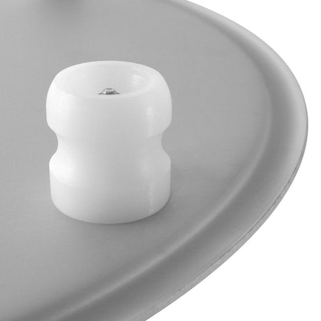 PIATTO ALLUMINIO Ø CM.50 CON PIEDINI
