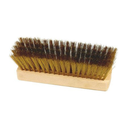 Ric.spazzolone setola ottone cm.20x6,5