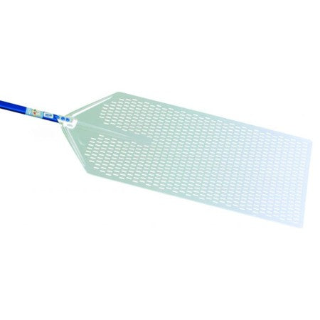 Pala azzurra alluminio asolata al metro cm.40x60 h.190
