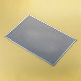 Retina pizza rettangolare cm.40x60 inox