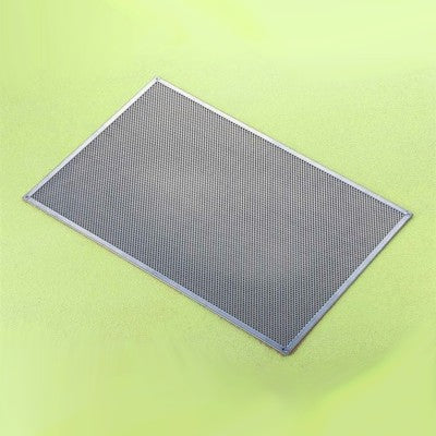 Retina pizza rettangolare cm.40x60 alluminio