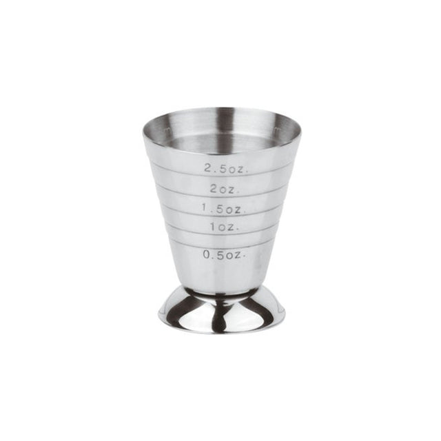 Misurino jigger inox con base da ml.15 a ml.75