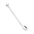 Cucchiaio inox agitatore cm.28 barman torciglione