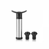 Pompa salvavino con 2 tappi silicone