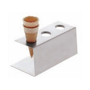 Portaconi inox 3 posti