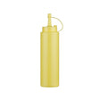 Dosatore squeezy cl.36 giallo con tappo