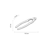 Pinza spumante inox con troncafilo