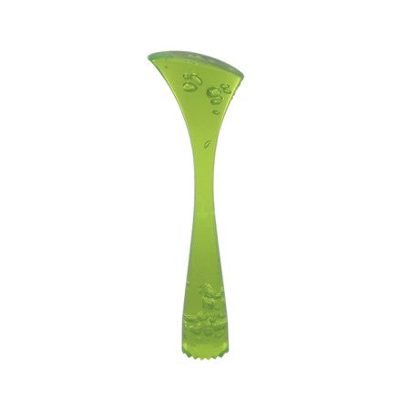 Pestello ergonomico zigrinato verde fluorescente the bars