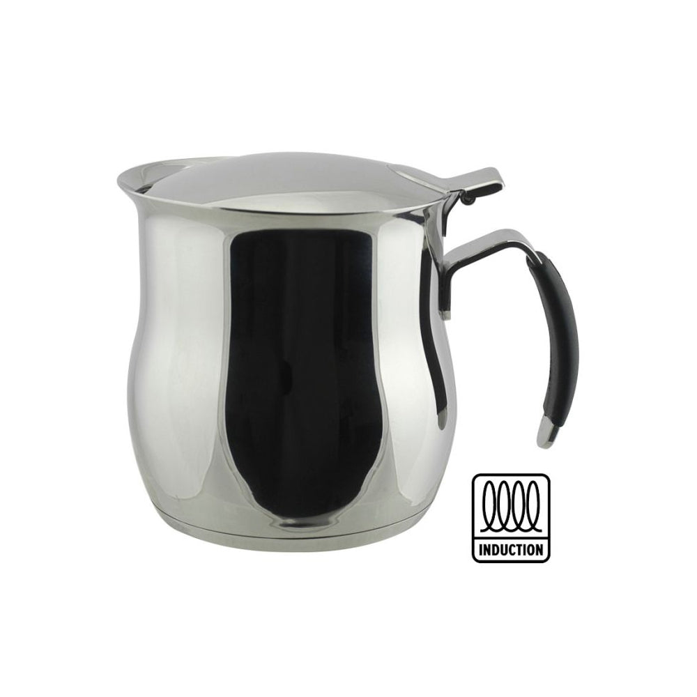 Caffettiera inox omnia con fascia cl.75 per induzione