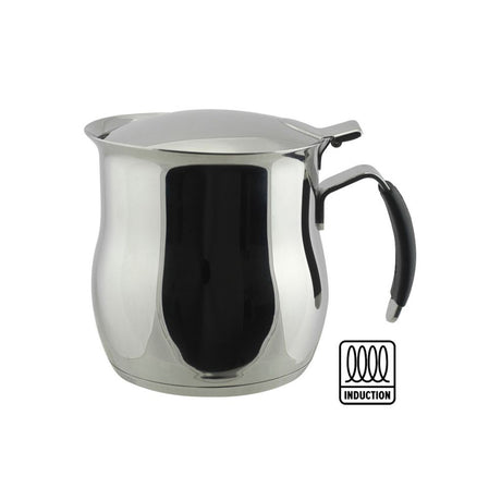 Caffettiera inox omnia con fascia cl.35 per induzione