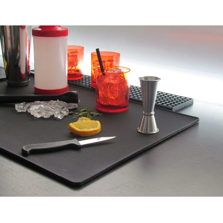 Tappetino bar tagliere flessibile cm.50x30 con bordino