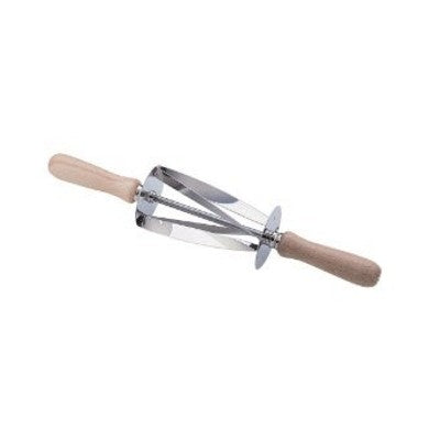 Rullo inox taglia croissant cm.7x10 ***