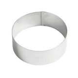 Fascia inox rotonda ø cm.14 h.4,5