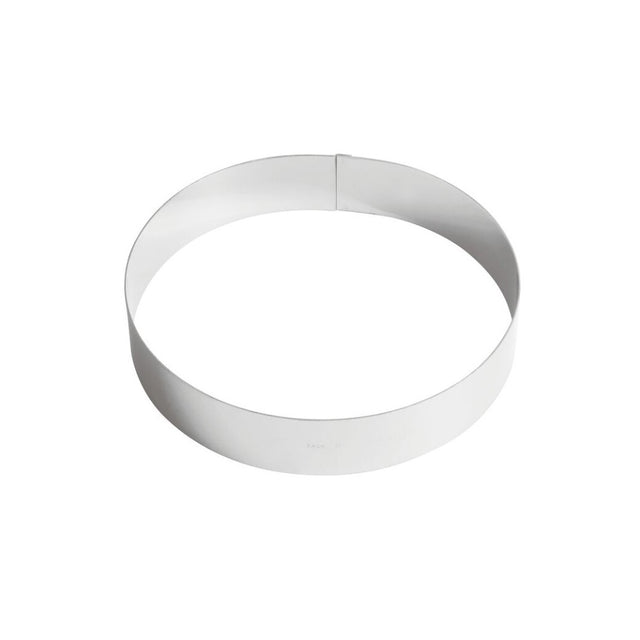 Fascia inox rotonda ø cm.20 h.4,5