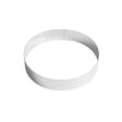Fascia inox rotonda ø cm.24 h.4,5