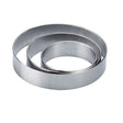 Fascia inox rotonda ø cm.30 h.5