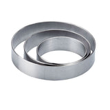 Fascia inox rotonda ø cm.32 h.5