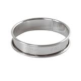 Fascia inox rotonda ø cm.8 h.2