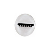 Bocchetta delizia inox set 6 pezzi 2 per misura mm.25 - 31 - 36